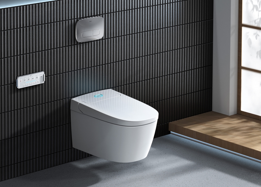 SARAS Wall Hung Shower Toilet